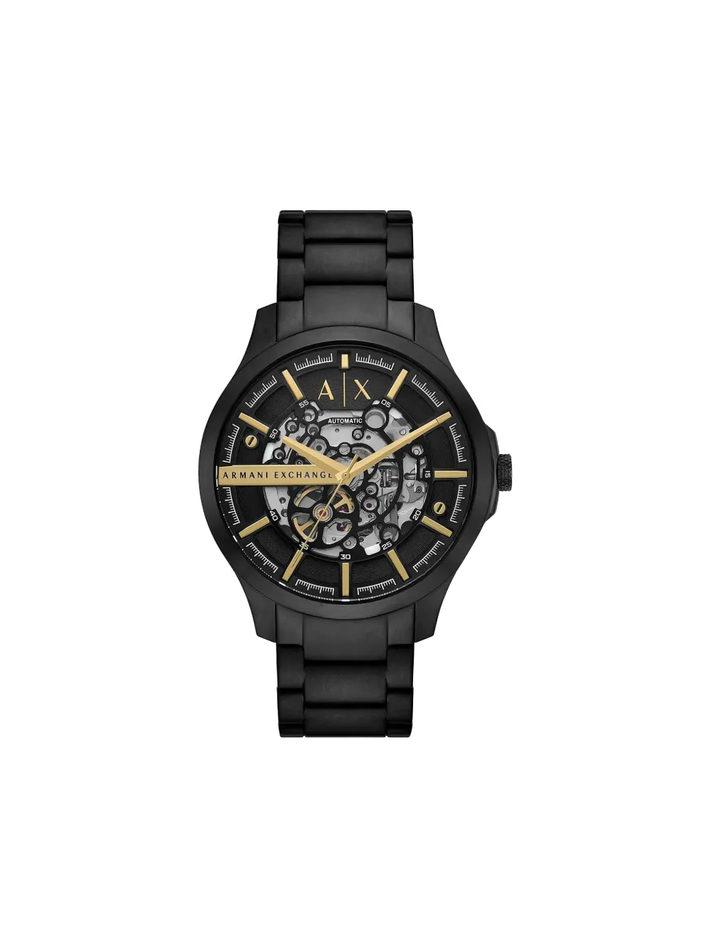 Armani Exchange round face 46mm | noir | Image 1