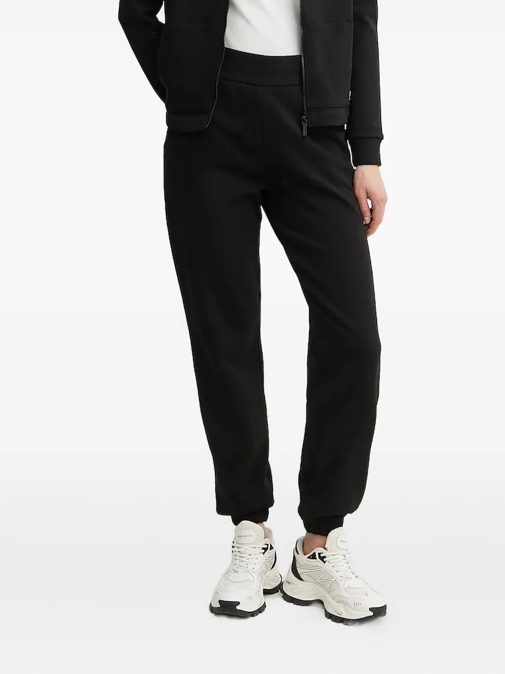 Armani Exchange Joggingbroek met elastische cuffs Zwart
