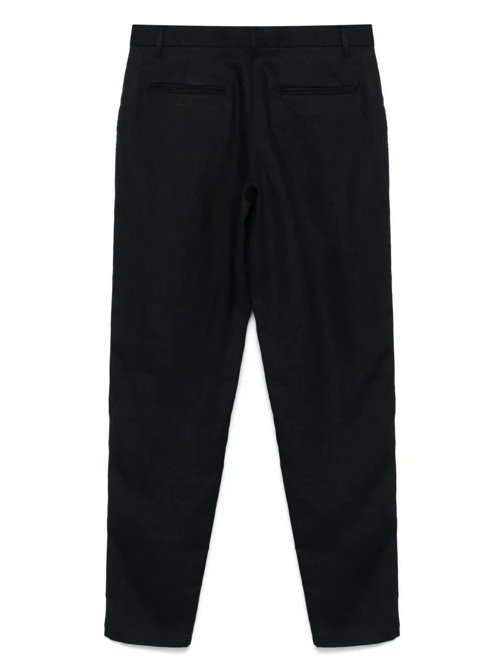 Canali Linnen broek - Blauw