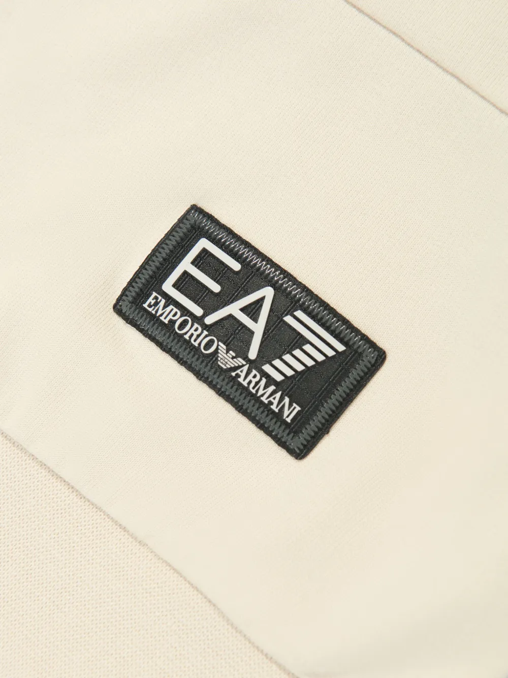 Emporio Armani Kids Sweater met logopatch Beige