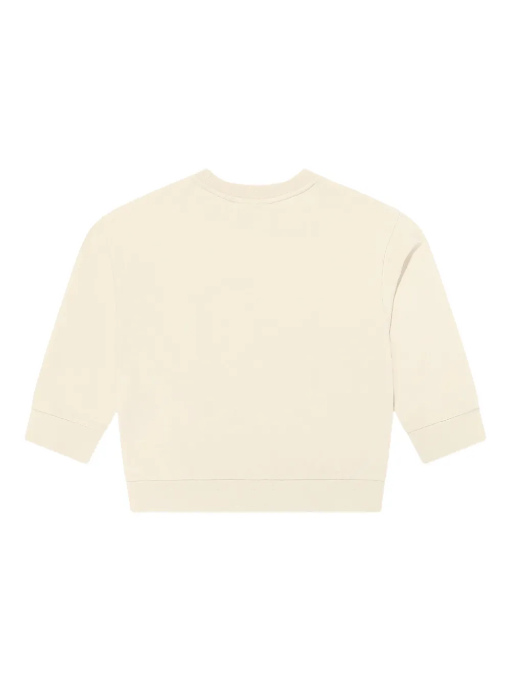 Emporio Armani Kids Sweater met logopatch Beige