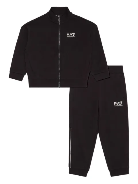 Emporio Armani Kids logo-print tracksuit set