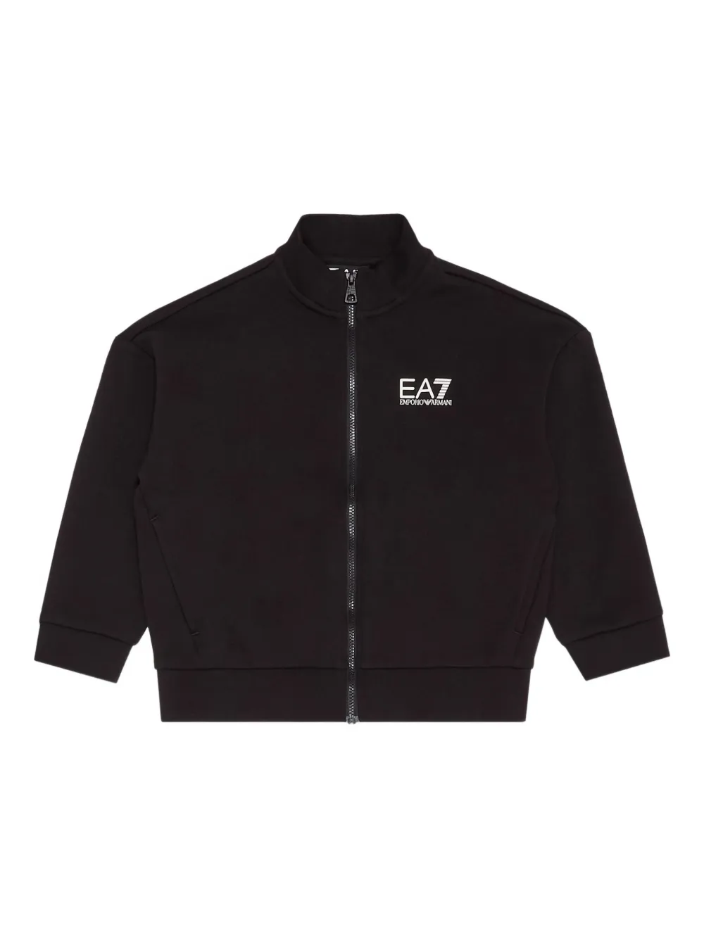 Emporio Armani Kids Trainingspak met logoprint Zwart