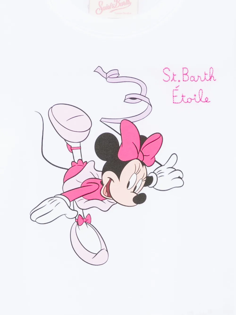 MC2 Saint Barth Kids x Disney Elly T-shirt Wit