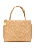 CHANEL Pre-Owned 1997-1999 Caviar Medallion tote bag - Brown