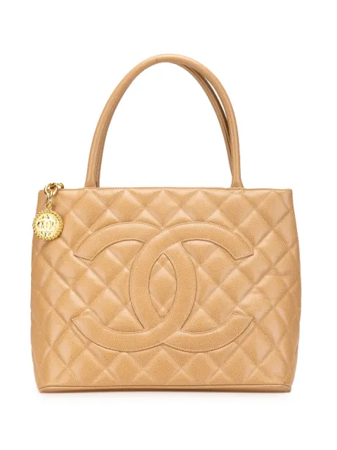 CHANEL Pre-Owned 1997-1999 Caviar Medallion tote bag