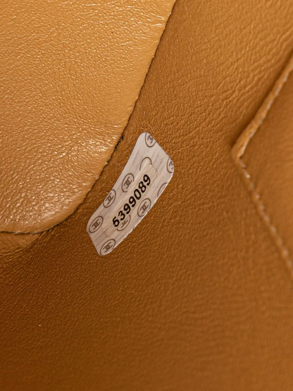 Pre-owned Chanel 1997-1999 Caviar Medallion Tote Bag In Brown