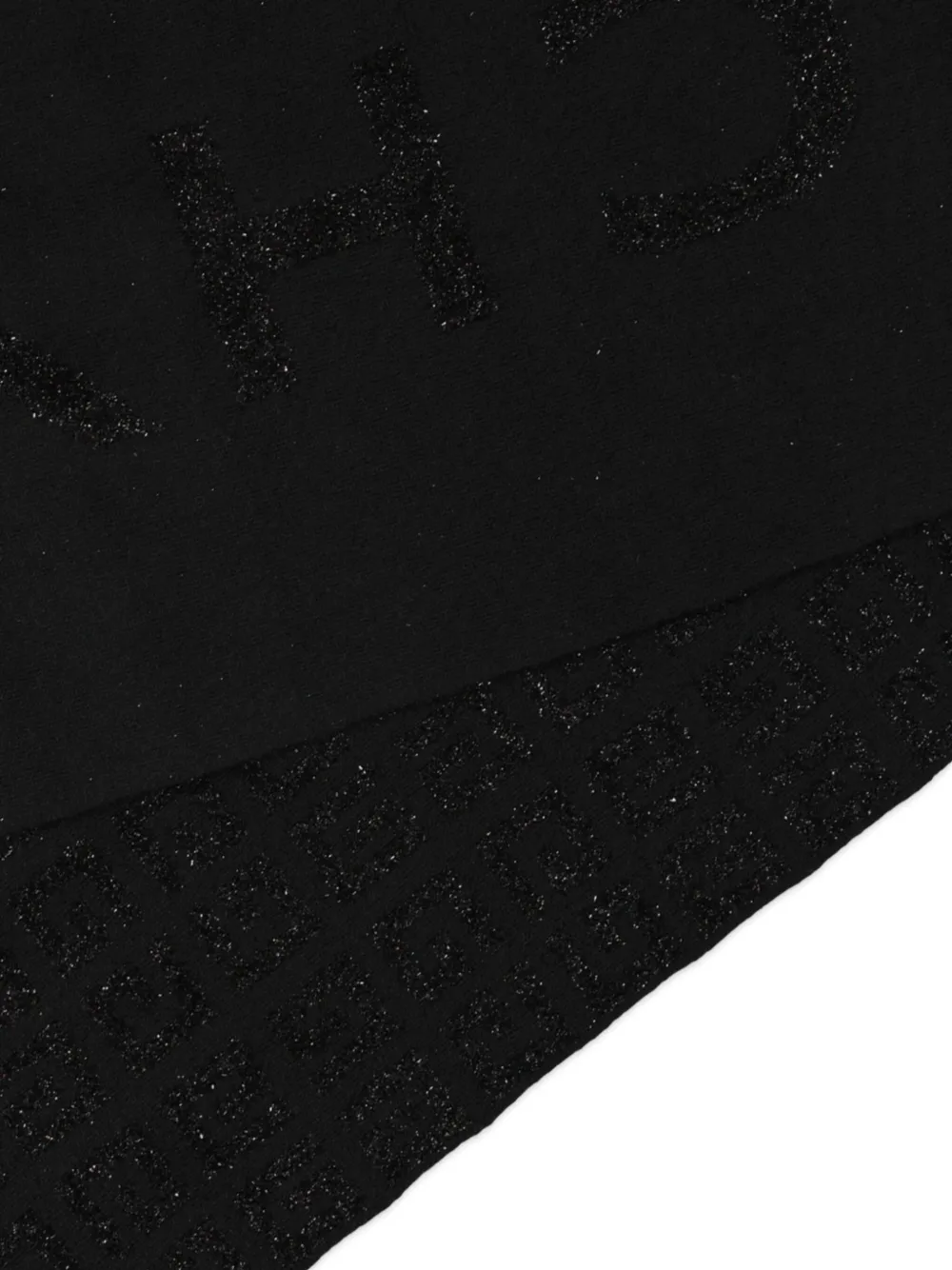 Givenchy Sjaal met 4G-applicatie Zwart