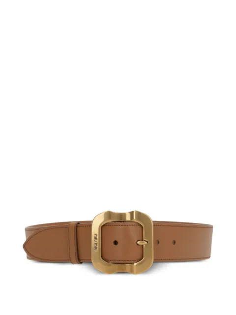 Miu Miu leather belt 
