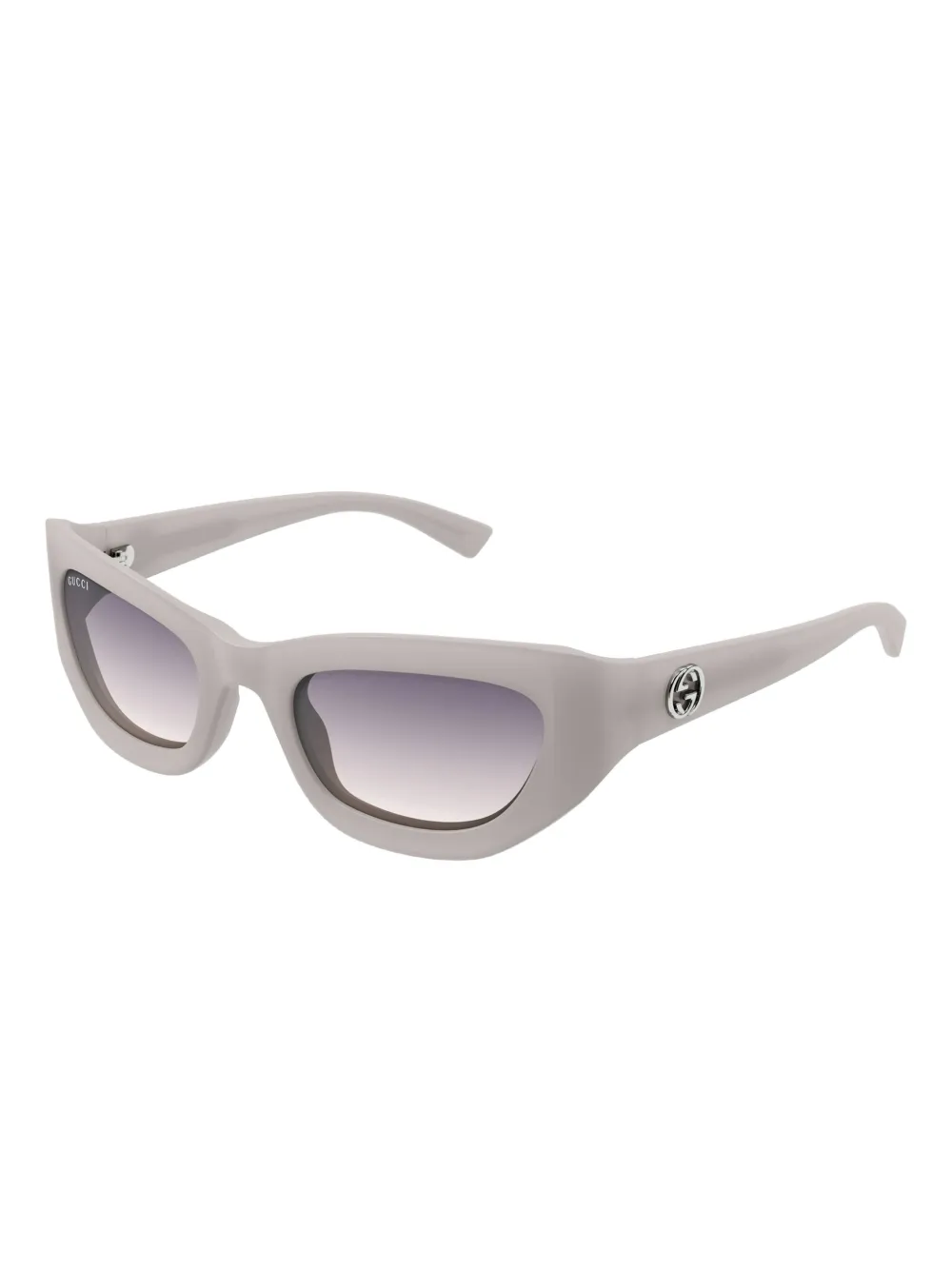 Gucci Eyewear Zonnebril met cat-eye montuur - Grijs