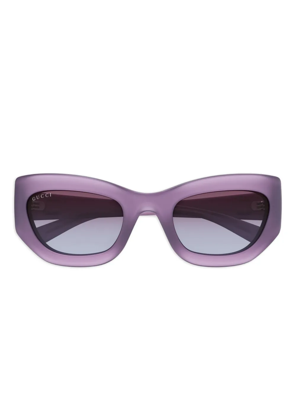 Gucci Eyewear Bril met cat-eye montuur Paars