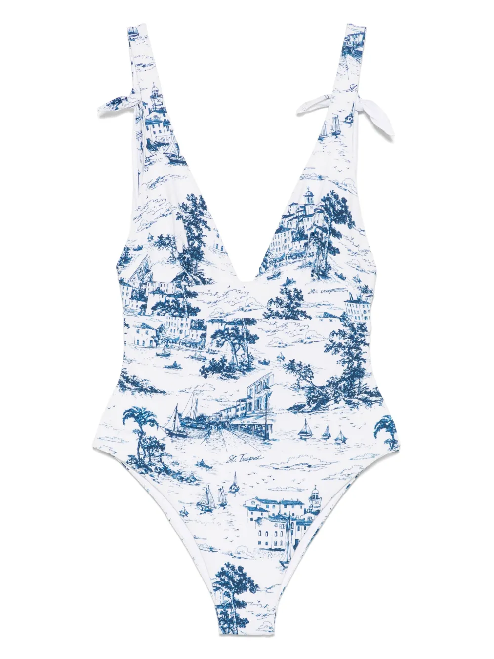 MC2 Saint Barth Marylin swim suit | Blue | Image 1