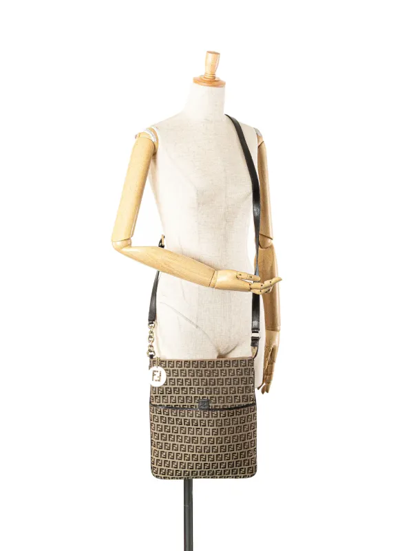 Fendi Pre-Owned 2000-2010 ズッキーノ キャンバス ショルダーバッグ