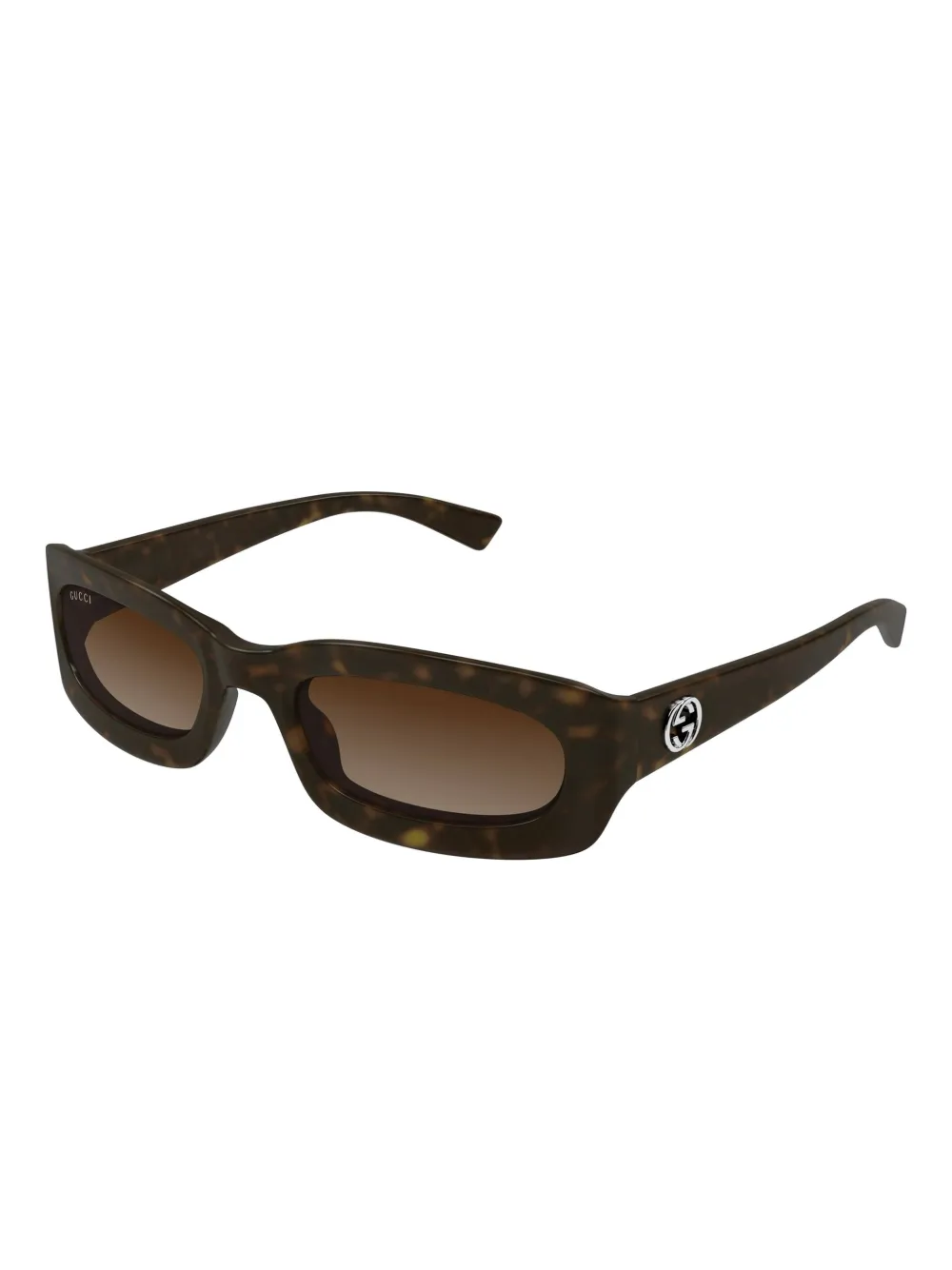 Gucci tortoiseshell rectangle sunglasses Bruin