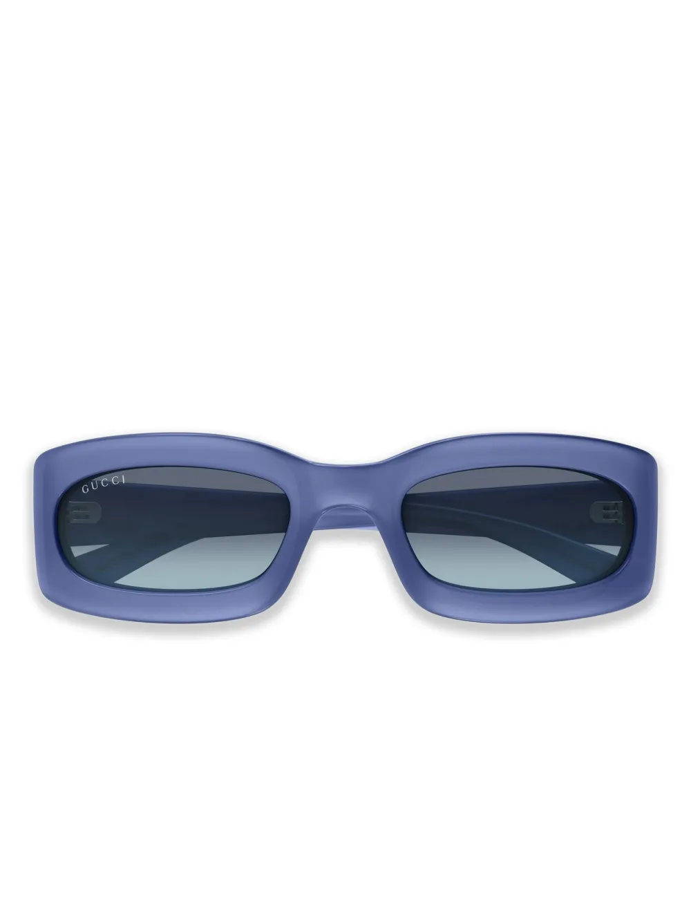Gucci Eyewear rectangle-frame sunglasses | Blue | Image 1