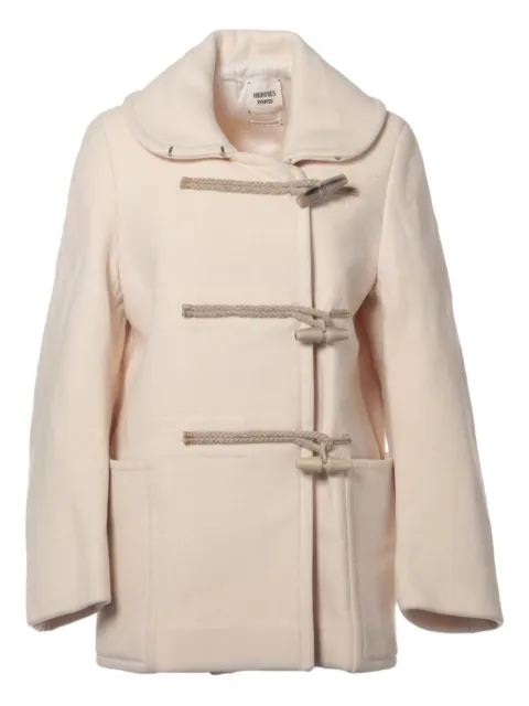 Hermès Pre-Owned 1990-2000 wool duffle coat