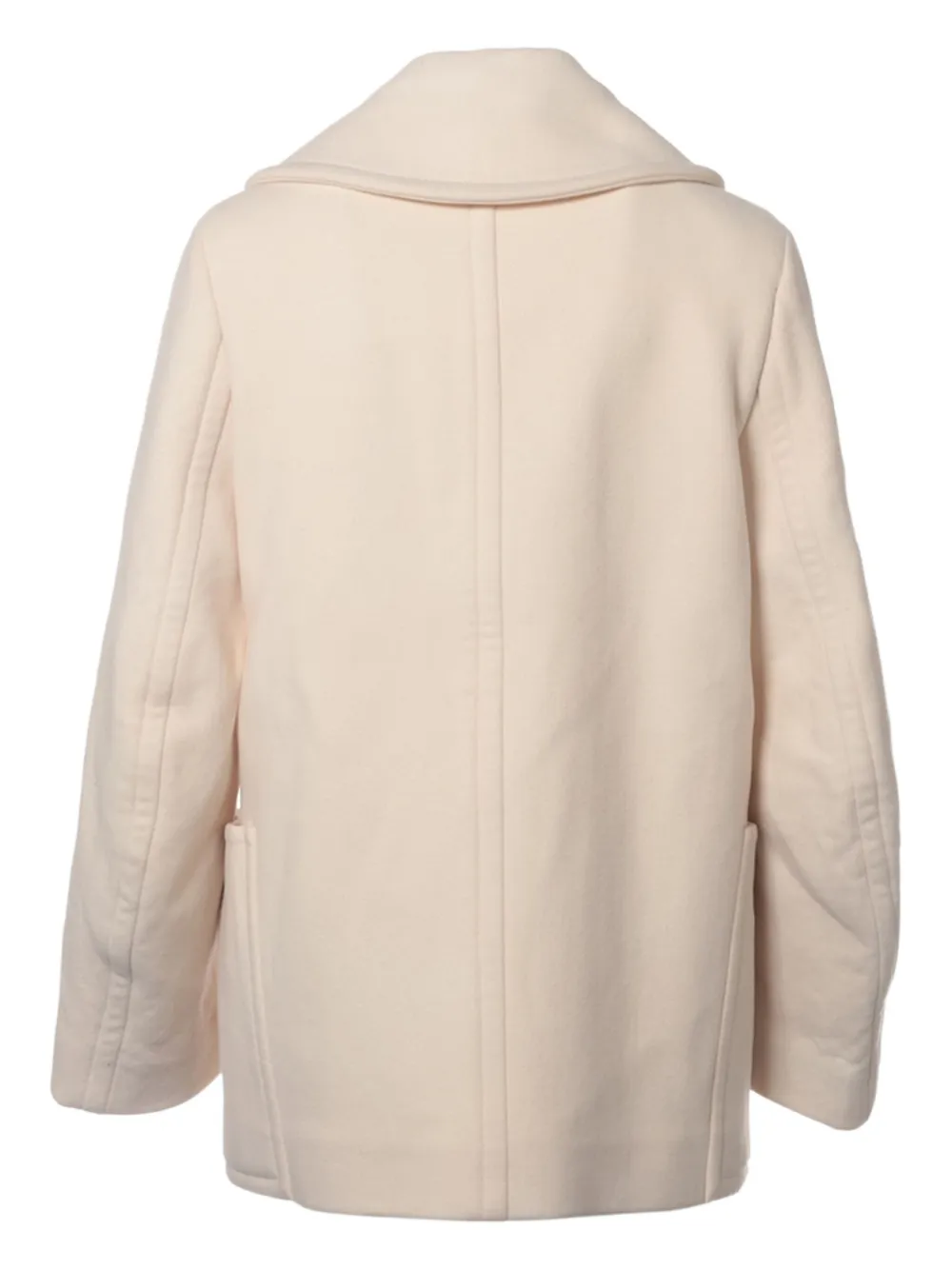 Hermès Pre-Owned 1990-2000 wollen duffeljas - Beige