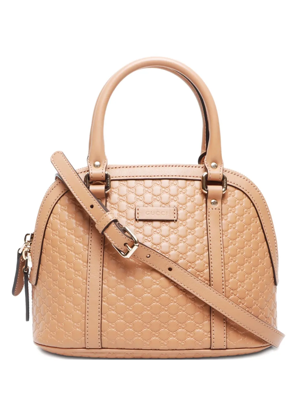 Gucci Pre-Owned 2015-2020s GGシマ ハンドバッグ マイクロ - ニュートラル Gucci Pre-Owned 2015-2020s GGシマ ハンドバッグ マイクロ - ニュートラル