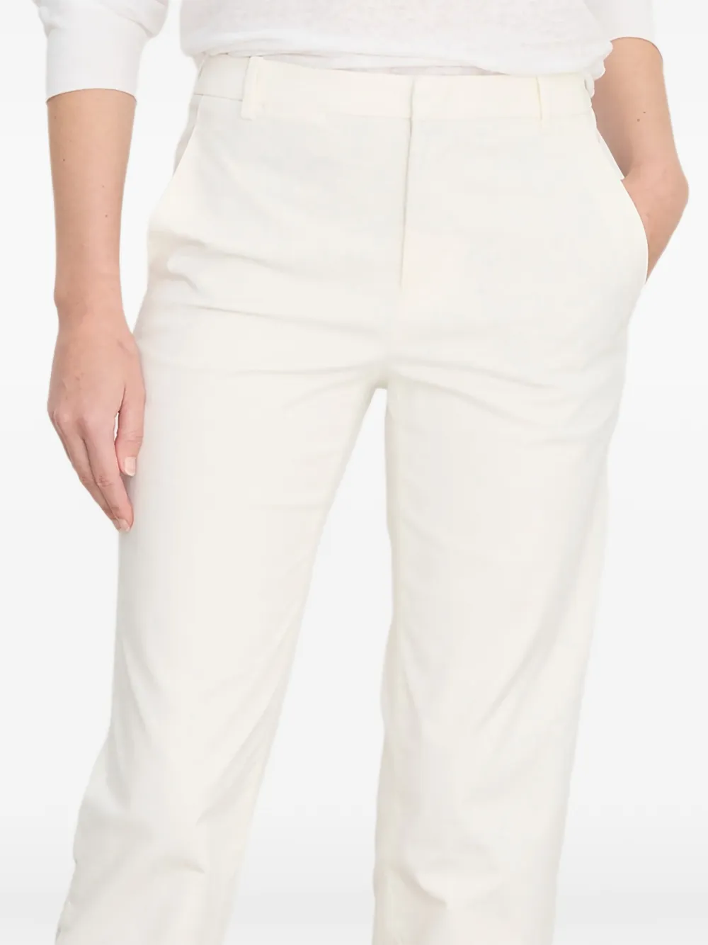Vince belt-loops straight trousers | Straight-Leg Pants | Image 2