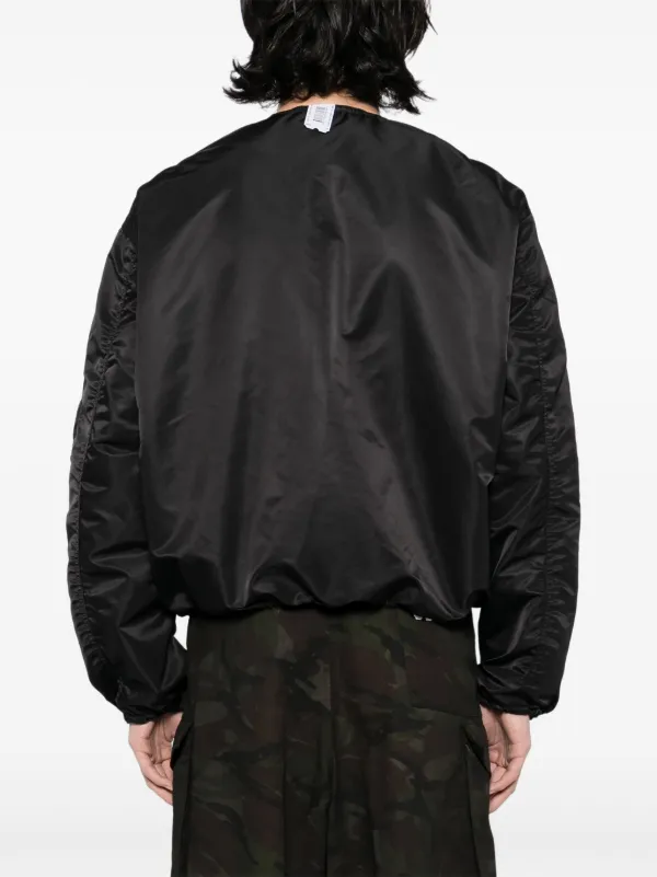 alone リバーシブルボンバージャケット ZARA リバーシブルボンバージャケット メンズ L ファー