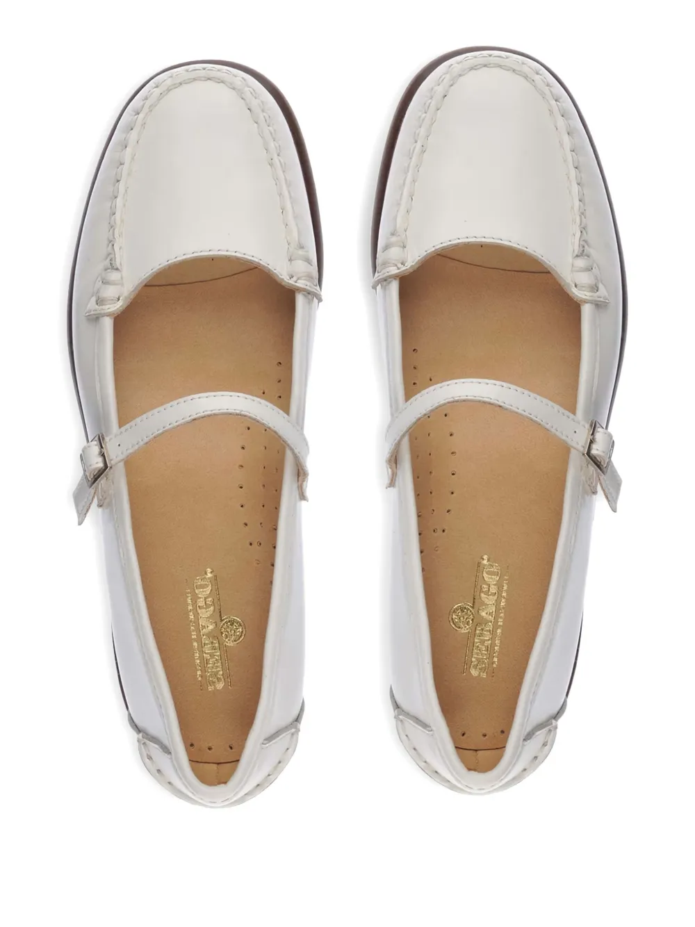 Sebago Pop flat pumps White
