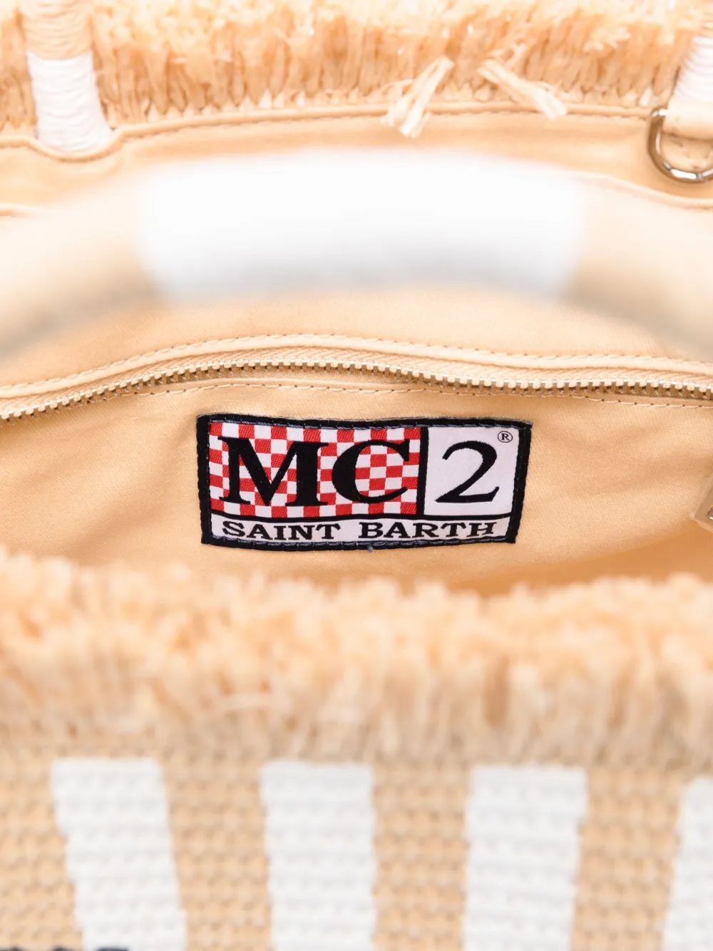 MC2 Saint Barth Colette shopper Wit