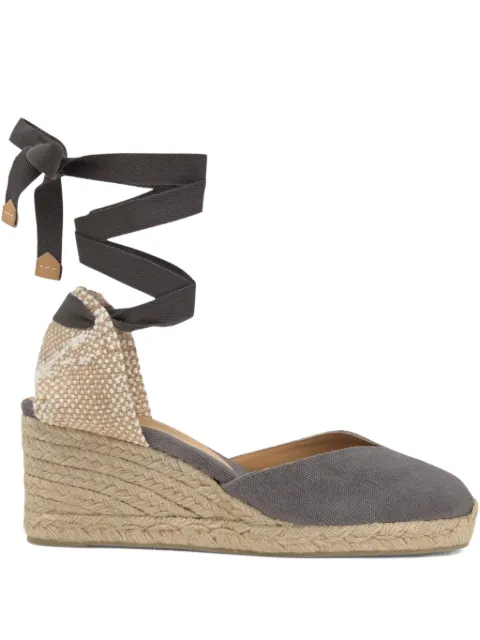 Castañer 70mm cotton espadrilles 