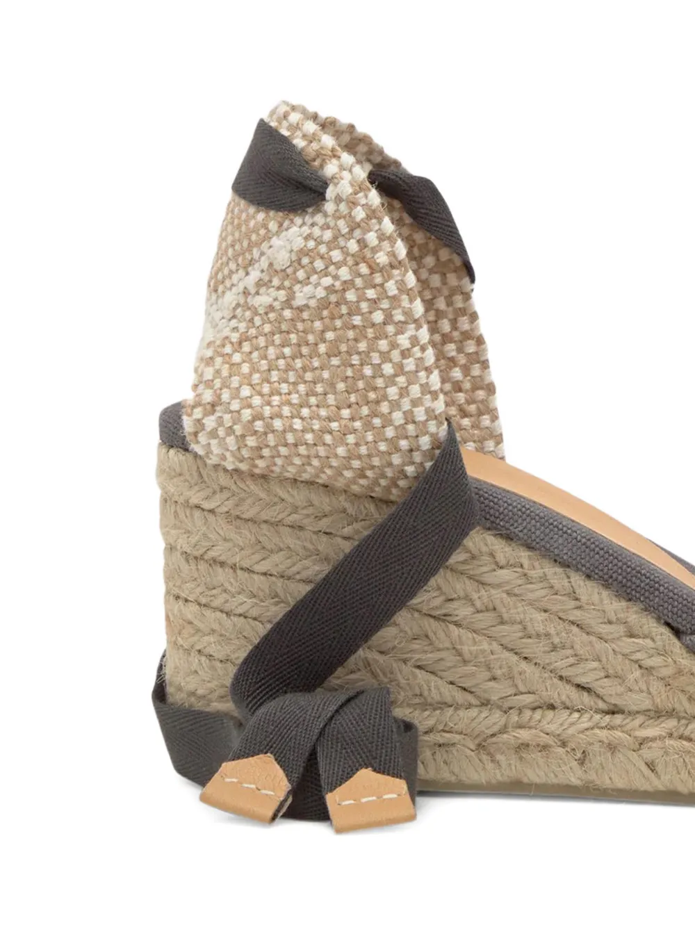Castañer 70mm cotton espadrilles Grey