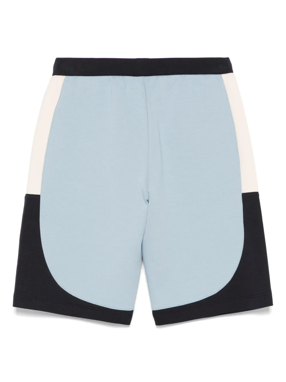 Emporio Armani Kids Shorts met colourblocking Blauw