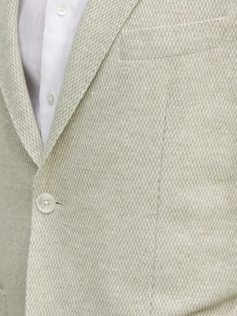 Hugo Boss Single-breasted Blazer In Neutral