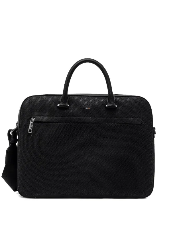 BOSS Mochila Tipo Mensajero Texturizada Negro FARFETCH EC