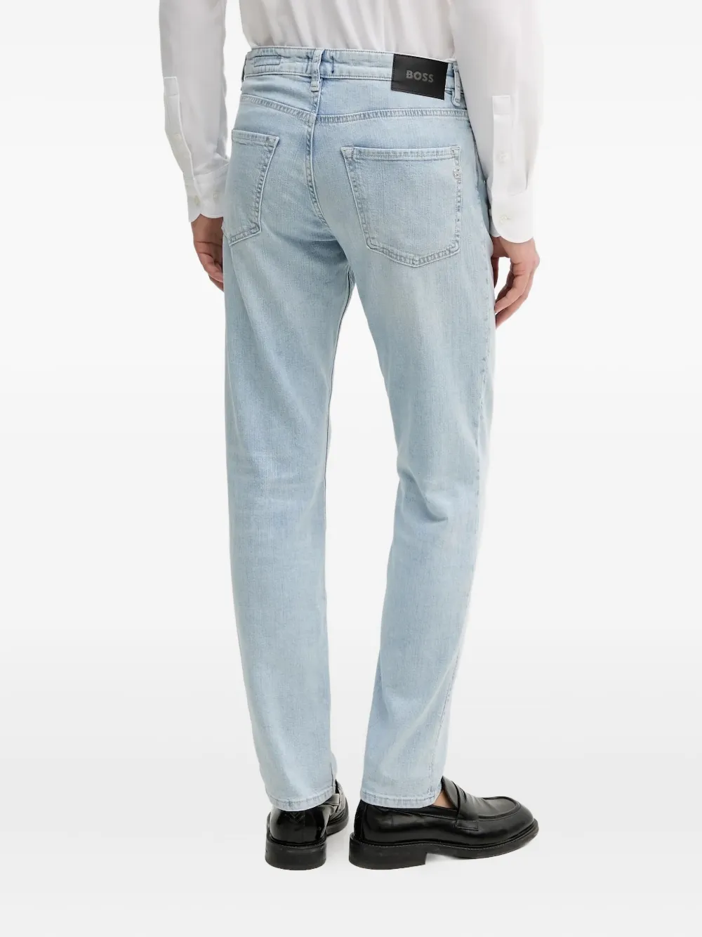BOSS logo-plaque jeans | Regular & Straight-Leg Jeans | Image 2
