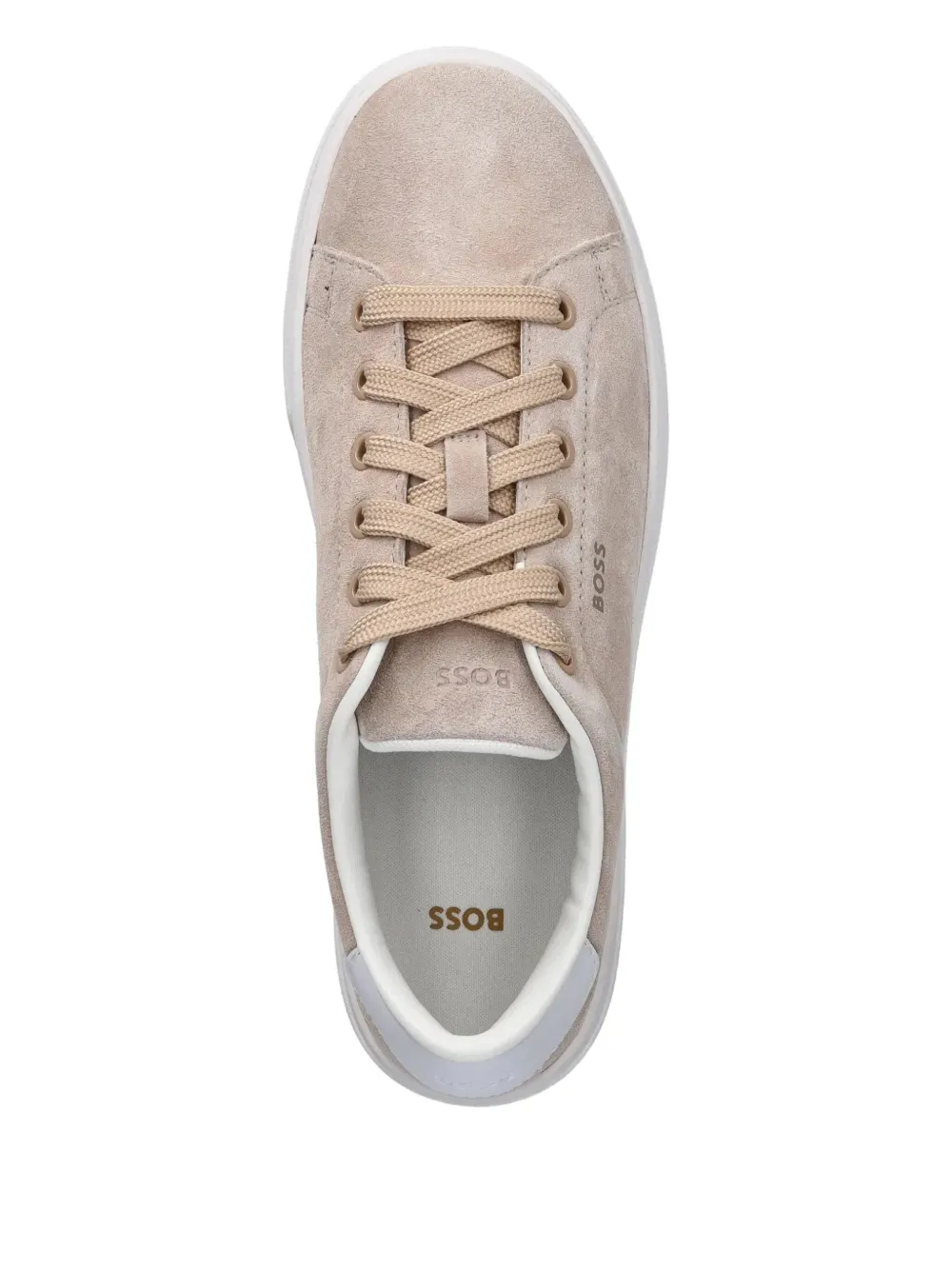 BOSS suede sneakers Neutrals