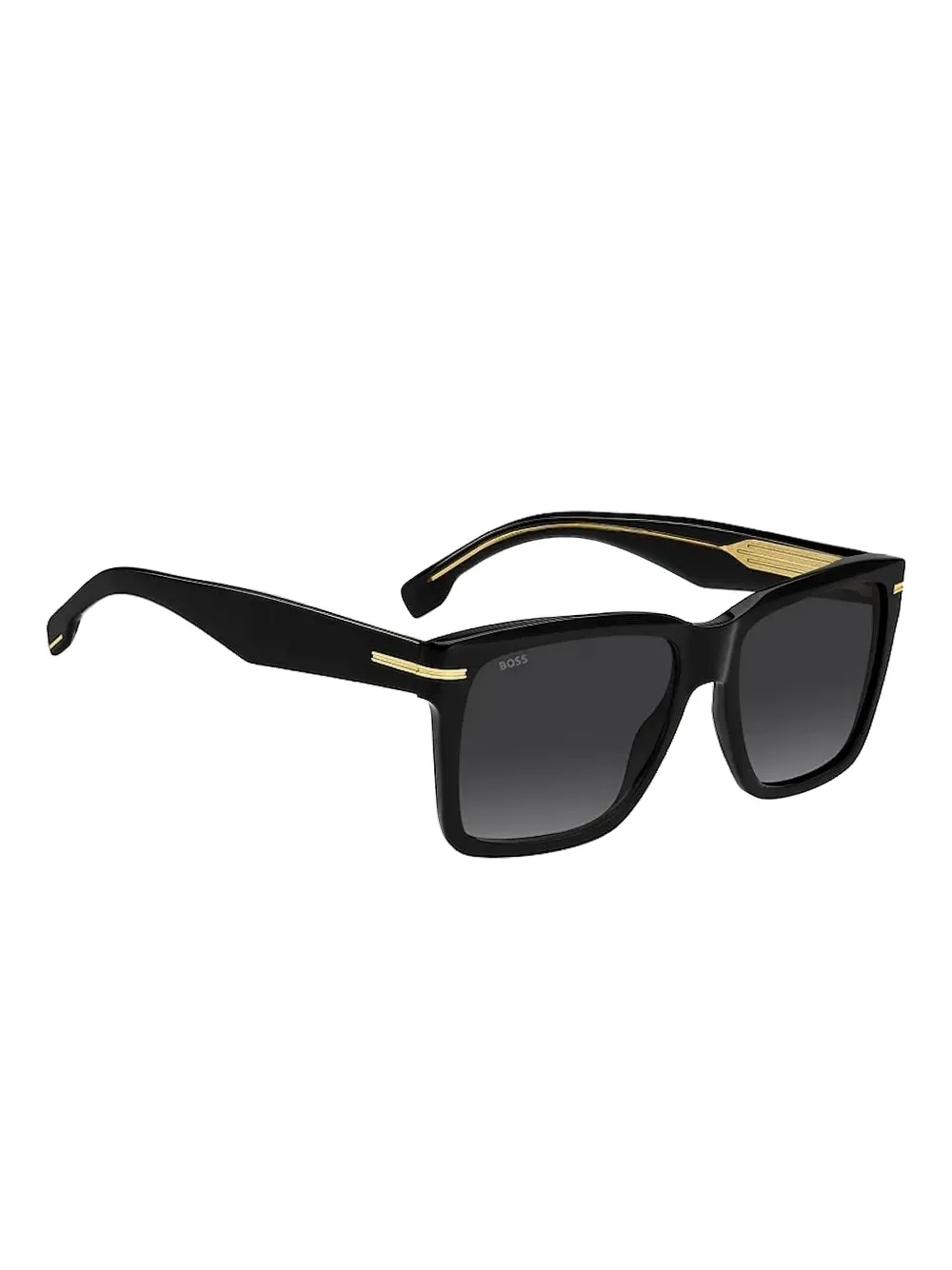 BOSS rectangle sunglasses Zwart