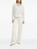 BOSS striped button-down shirt - Neutrals