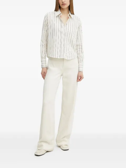 BOSS striped button-down shirt