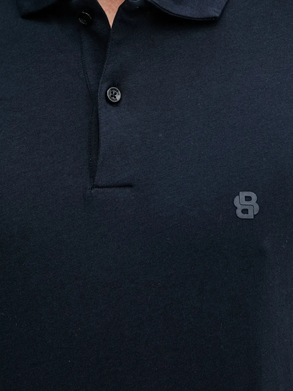 BOSS short-sleeve polo shirt Blauw
