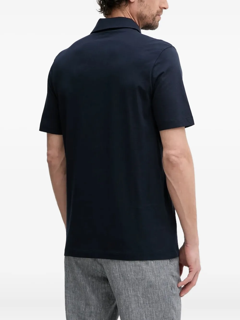 BOSS short-sleeve polo shirt - Blauw