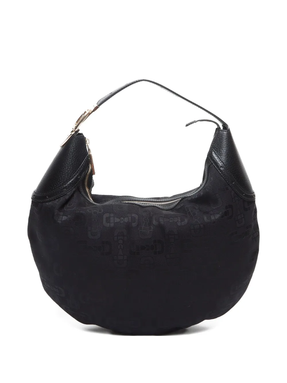 Gucci Pre-Owned 2015-2024 Horsebit Pattern Leather One shoulder bag | Black | Image 1