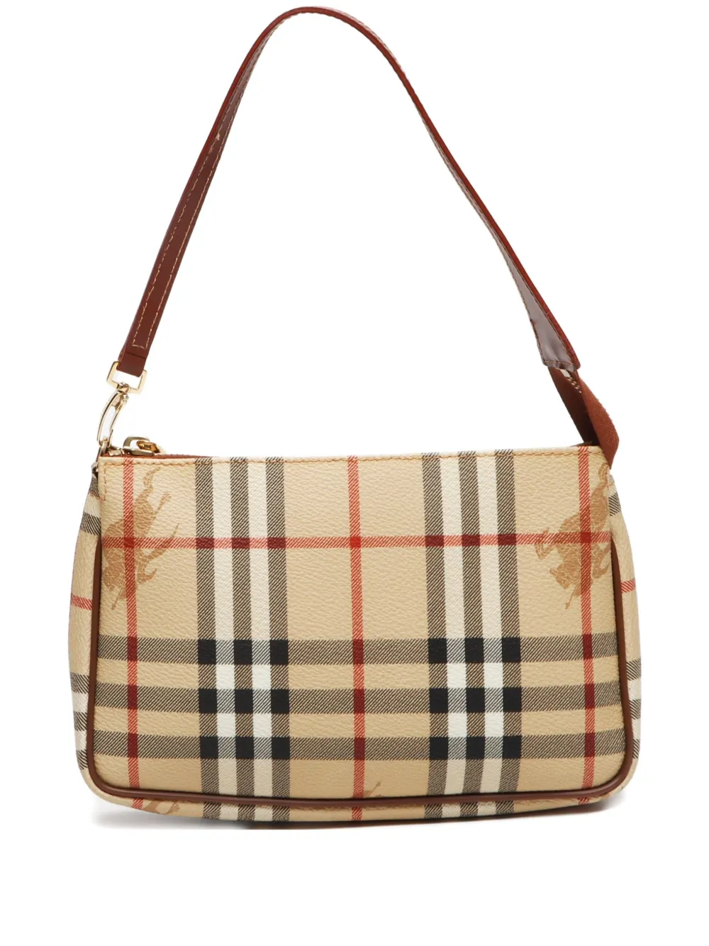 Burberry Pre-Owned 1990-2010 Haymarket Check handbag | Neutrals | Image 1