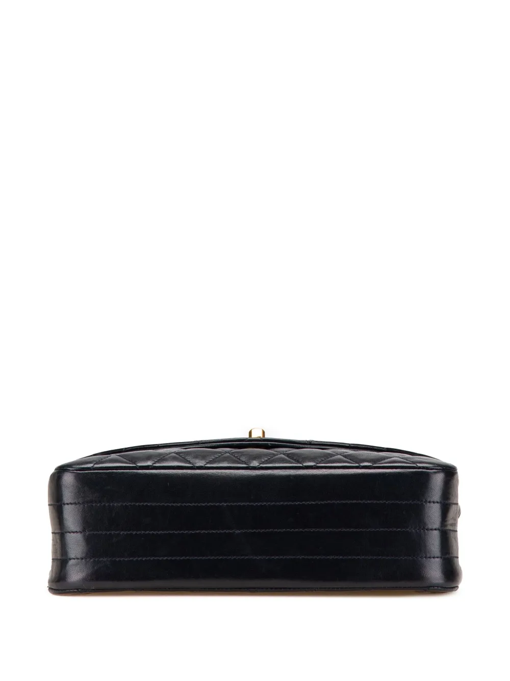 CHANEL Pre-Owned 1986-1988 CC Quilted Lambskin Round Flap crossbody bag | Satchels & Cross Body Bags | Image 3