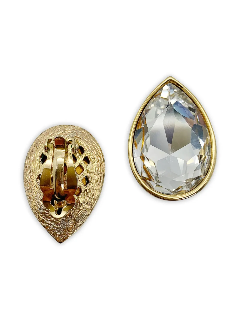 Jennifer Gibson Jewellery 1980s Sphinx crystal earrings | Image 2