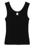 FLORE FLORE organic-cotton tank top - Black