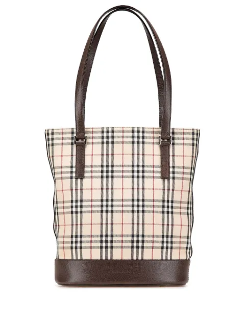 Burberry Pre-Owned 2000-2017 House Check Canvas tote bag