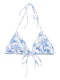MC2 Saint Barth Leah bikini top - Blue