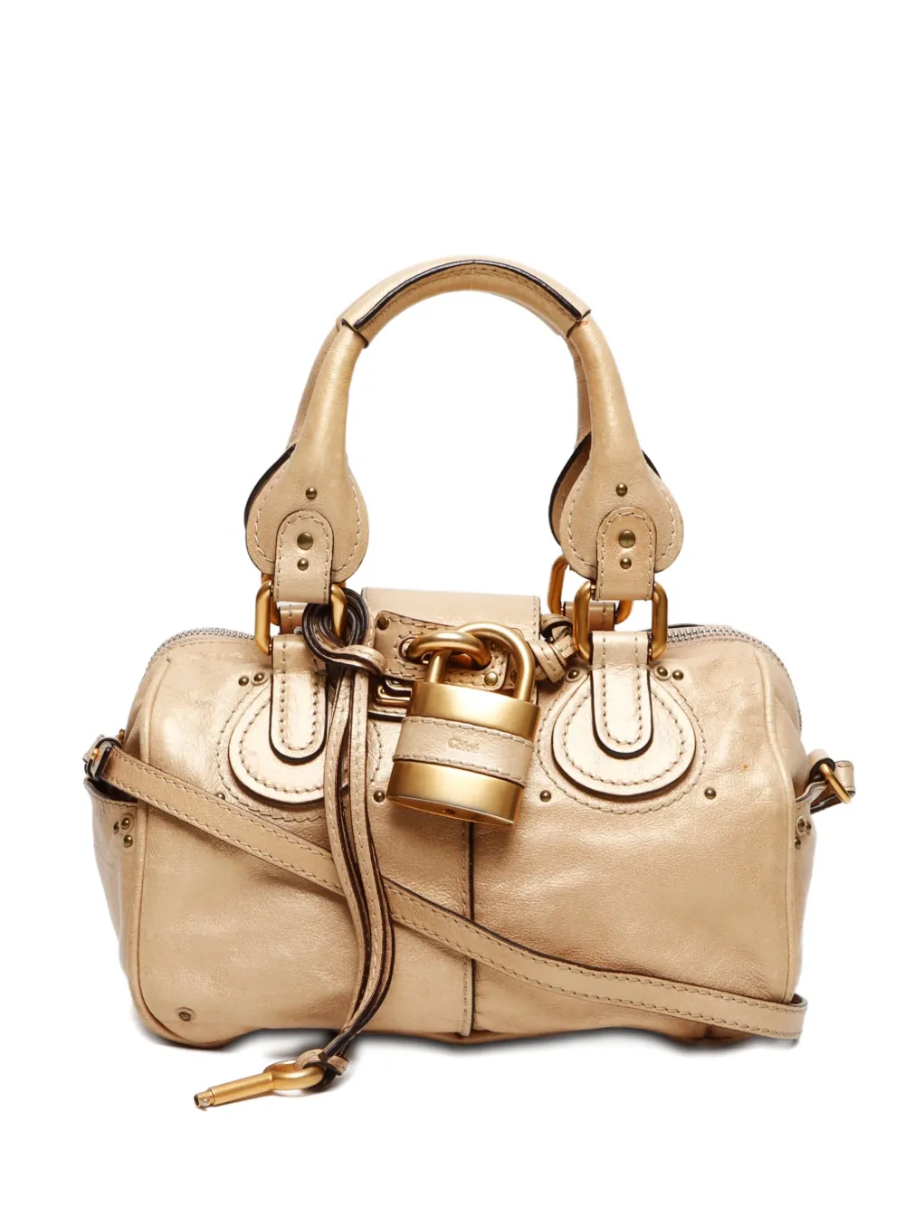 Chloé Pre-Owned 2000-2010s パディントン 2way バッグ - ニュートラル Chloé Pre-Owned 2000-2010s パディントン 2way バッグ - ニュートラル