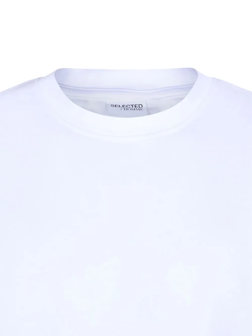 SELECTED Jersey T-shirt Wit