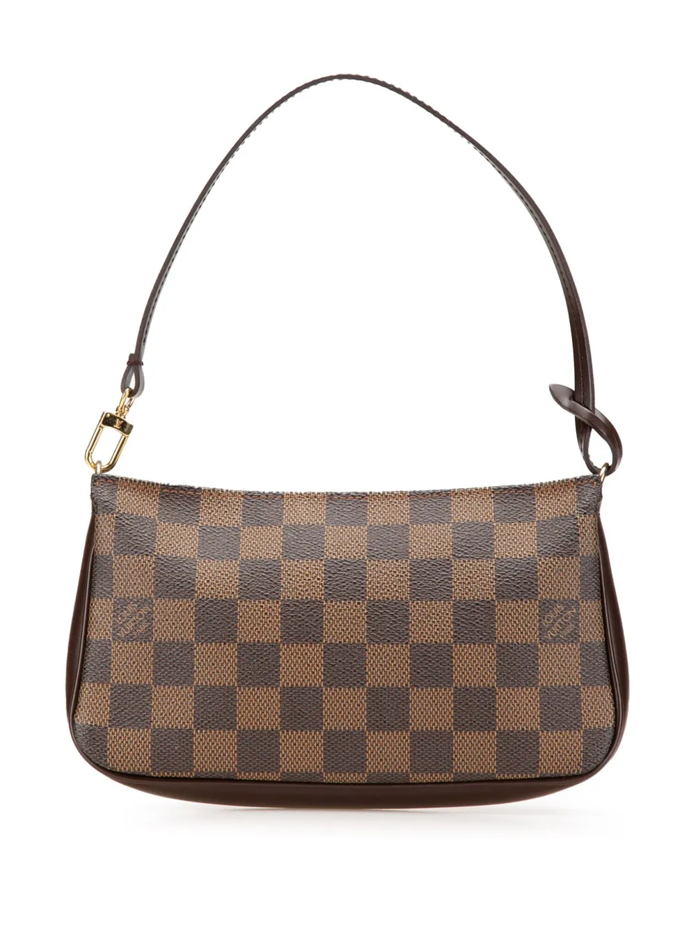 Louis Vuitton Pre-Owned 2004 ダミエ エベヌ ナボナ ショルダーバッグ - ブラウン Louis Vuitton Pre-Owned 2004 ダミエ エベヌ ナボナ ショルダーバッグ - ブラウン