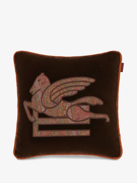 ETRO HOME Kissen mit Logo-Stickerei