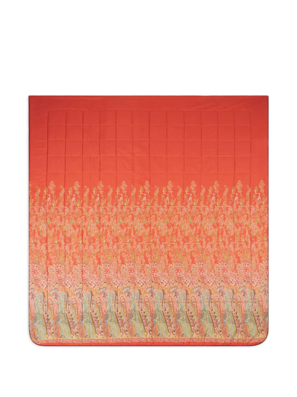 ETRO HOME paisley-print quilt | Orange | Image 1